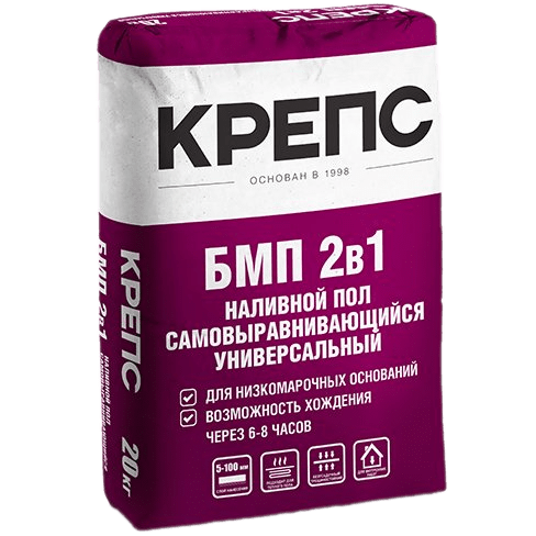 Пол универсальный КРЕПС БМП 2в1 5-100мм (20кг)