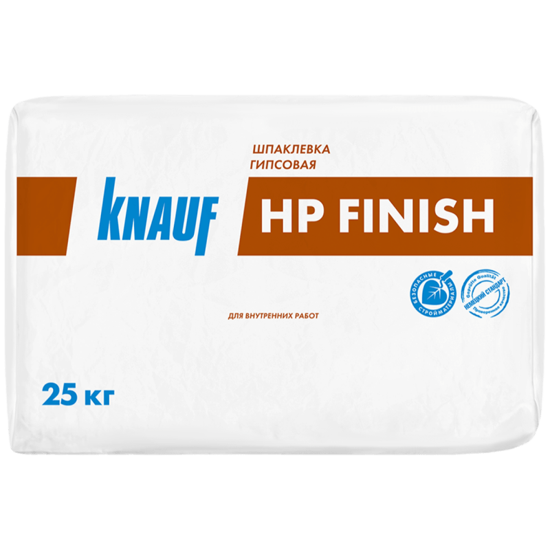 Шпаклевка гипсовая КНАУФ ХП Финиш (25 кг) /45