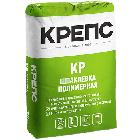 Шпатлевка КРЕПС КР белая (20кг)/56 