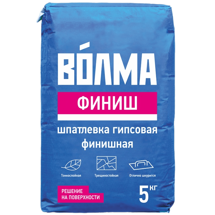 Шпатлевка ВОЛМА - финиш (5 кг) /240