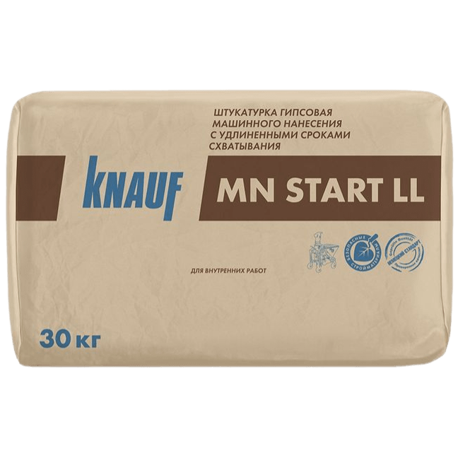 Штукатурка гипсовая КНАУФ-МН Старт ЛЛ (30) /40