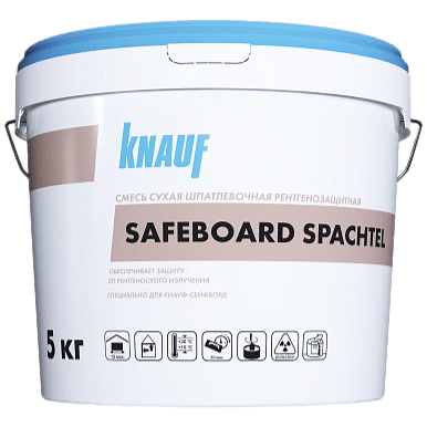 Шпаклевка гипсовая КНАУФ Сейфборд Шпахтель (5кг)