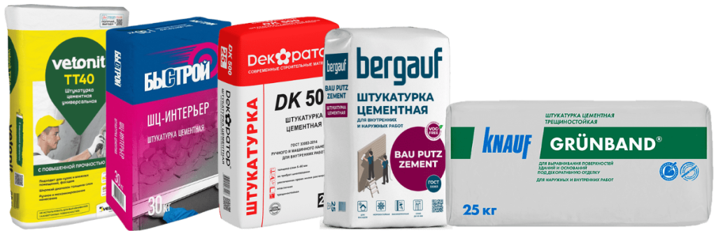 цементная штукатурка Smesi PROF